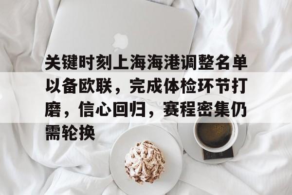 包含关键时刻上海海港调整名单以备欧联，完成体检环节打磨，信心回归，赛程密集仍需轮换的词条